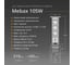 Выдвижная встраиваемая розетка Mebax 105W 3 секции Чёрный Механический d60мм 2 USB влагозащита, 00-00001161 12