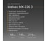 Выдвижная встраиваемая розетка Mebax MX-226 3 секции Серебро Полуавтоматический 212х60мм , 00-00000223 12