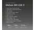 Блок розеток Mebax, MX-226 3 секции Чёрный Полуавтоматический 212х60мм 00-00001188 11