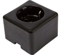Розетка МЕЗОНИНЪ QUADRA цвет - черный GE80301-05