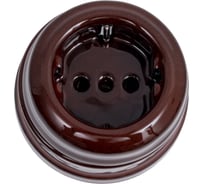 Розетка МЕЗОНИНЪ с заземляющим контактом, цвет - Петровский гранит GE70301-46