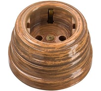 Розетка МЕЗОНИНЪ с заземляющим контактом, Art-Marrone GE70301-44