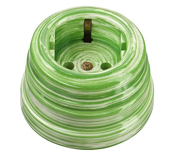 Розетка МЕЗОНИНЪ с заземляющим контактом, Art-Verde GE70301-45 1