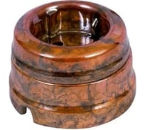 Розетка МЕЗОНИНЪ с заземляющим контактом, цвет - Гефест GE70301-64