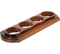 Рамка МЕЗОНИНЪ 4-местная Элегант темный дуб GE70704-26