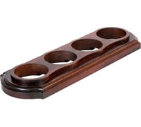 Рамка МЕЗОНИНЪ 4-местная Элегант красное дерево GE70704-27