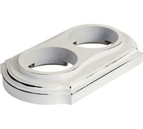 Рамка МЕЗОНИНЪ 2-местная Элегант белый прованс GE70702-37