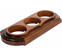 Рамка МЕЗОНИНЪ 3-местная Элегант темный дуб GE70723-26