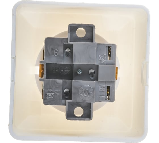 Розетка SVET откр.уст.с з/к РА16-102 60 SV0925-0153