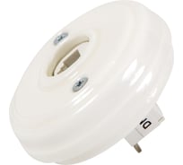 Розетка МЕЗОНИНЪ компьютерная RJ45, цвет - белый, БЕЗ КОЛЬЦА GE70341-01k