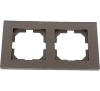 Рамка Arvia electric KAREN ДВОЙНАЯ дымчатый цвет 20042000022