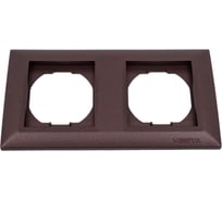 Рамка Vesta Electric 2-я коричневая Vesta-Electric Roma Choco FRM010201TKR