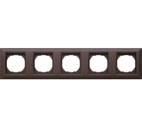 Рамка Vesta Electric 5-я коричневая Vesta-Electric Roma Choco FRM010501TKR