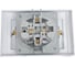 Розетка Metronex Electric Verona Silver двойная c заземлением серая FRZ00020208SRM 3