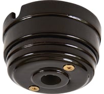 Корпус МЕЗОНИНЪ розетки потолочной пластиковый, цвет-черный GE30811-05