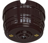 Корпус МЕЗОНИНЪ розетки потолочной пластиковый, цвет-коричневый GE30811-04