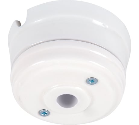 Корпус розетки МЕЗОНИНЪ потолочной пластиковый, цвет - белый GE30811-01
