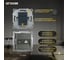 Розетка tv + компьютерная rj-45 (механизм) STEKKER серия катрин, графит, gls00-7106-06 49417 3