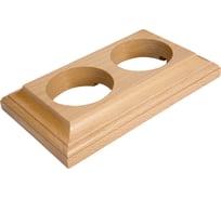 Рамка МЕЗОНИНЪ двухместная Престиж без тонировки GE70707-00