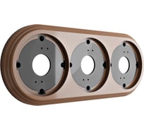 Рамка Мезонинъ 3-местная ретро усадьба какао GE30703-70