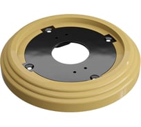 Рамка МЕЗОНИНЪ 1-местная пластиковая, цвет - песочное золото GE30701-32