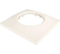 1-местная рамка Мезонинъ пластиковая, для скрытой установки, волна, цвет слоновая кость, серия ЛАХТА GE35731-02