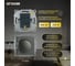 Выключатель диммирующий STEKKER triac (механизм) 250в, 500w, серия катрин, графит, gls10-7106-06 49413 3