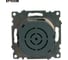 Выключатель диммирующий STEKKER triac (механизм) 250в, 500w, серия катрин, графит, gls10-7106-06 49413 7