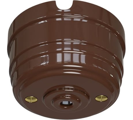 Корпус розетки МЕЗОНИНЪ потолочной пластиковый, цвет-какао GE30811-70
