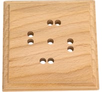 Подложка МЕЗОНИНЪ одноместная "Престиж", цвет - без тонировки GE70716-00