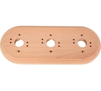 Накладка МЕЗОНИНЪ "Ретро" D240-260мм., 3-местная, внешний размер: 244х106мм GE71743-00