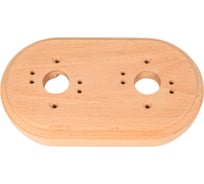 Накладка МЕЗОНИНЪ "Ретро" D200-220мм., 2-местная,внешний размер:175х106 мм GE71722-00