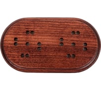 Подложка МЕЗОНИНЪ 2-местная "Элегант" красное дерево GE70712-27