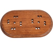 Подложка МЕЗОНИНЪ 2-местная "Элегант" темный дуб GE70712-26