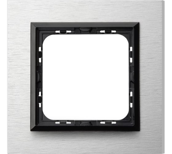 Рамка Ospel Sonata 1-ая, тертый алюминий R-1RAC/62/25 1