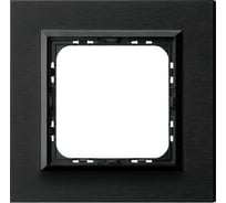 Рамка Ospel Sonata 1-ая, тертый антрацит R-1RAC/64/25