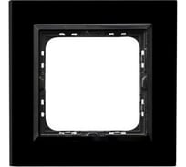 Рамка Ospel Sonata 1-ая, черное стекло R-1RGC/32/25