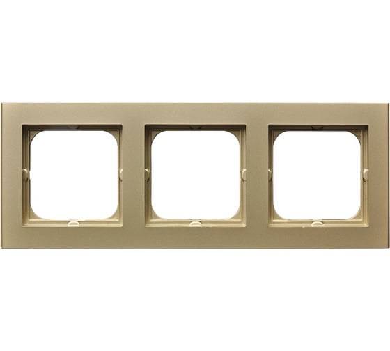 Рамка Ospel Sonata 3-ая, шампанский золотой R-3R/39 1