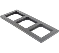 Рамка Ospel Sonata 3-ая, шоколадный металлик R-3R/40