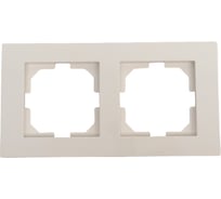 Рамка Arvia Electric двойная белый цвет 20011000022