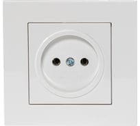 Розетка Arvia Electric без заземления белый цвет 20011000215