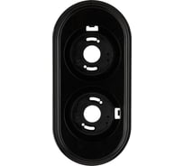 Рамка TDM ELECTRIC 2-х постовая, черная «Виви» SQ1820-1290