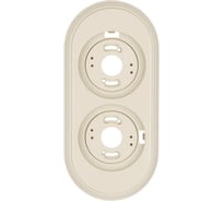 Рамка TDM ELECTRIC 2-х постовая, слоновая кость «Виви» SQ1820-1390