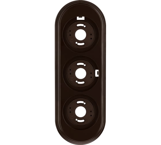 Рамка TDM ELECTRIC 3-х постовая, коричневая «Виви» SQ1820-1491 1