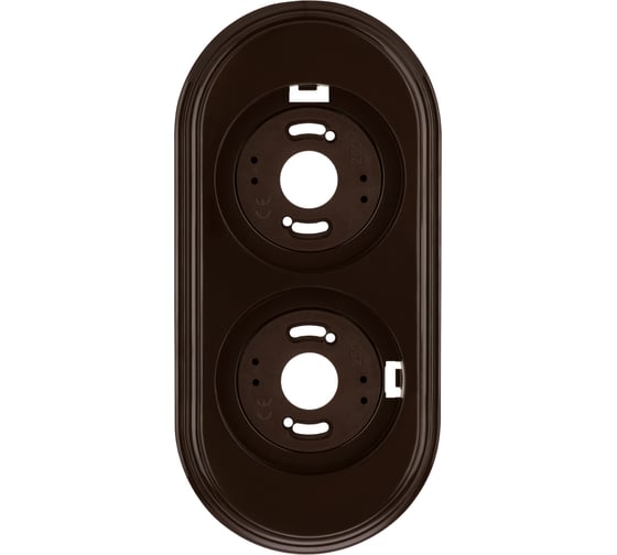 Рамка TDM ELECTRIC 2-х постовая, коричневая «Виви» SQ1820-1490 1