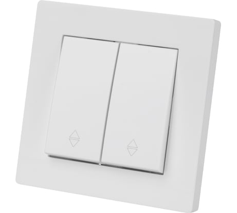 Выключатель TDM ELECTRIC на 2 направления 2 кл. 10А белый "Сенеж" SQ1816-0016