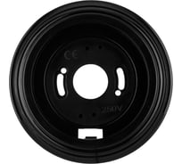 Рамка TDM ELECTRIC 1-но постовая, черная «Виви» SQ1820-1289