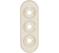 Рамка TDM ELECTRIC 3-х постовая, слоновая кость «Виви» SQ1820-1391