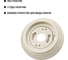 Рамка TDM ELECTRIC 1-но постовая, слоновая кость «Виви» SQ1820-1389 1