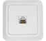 Розетка телефонная ARTSUN BASIC SO PH-1-W 1